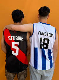 Load image into Gallery viewer, Personalised Essendon Bombers AFL Guernsey
