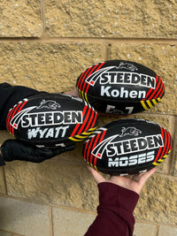 Load image into Gallery viewer, Personalised Penrith Panthers Official NRL Ball (11inch mini ball)
