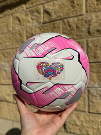 Load image into Gallery viewer, Personalised Mi-Ball Pink Soccer Ball (Size 3, 4, 5)
