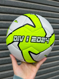 Load image into Gallery viewer, Personalised Neon Deploy Soccer Ball (Size 3, 4 ,5)
