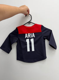 Load image into Gallery viewer, Personalised Melbourne Demons AFL Toddler Guernsey
