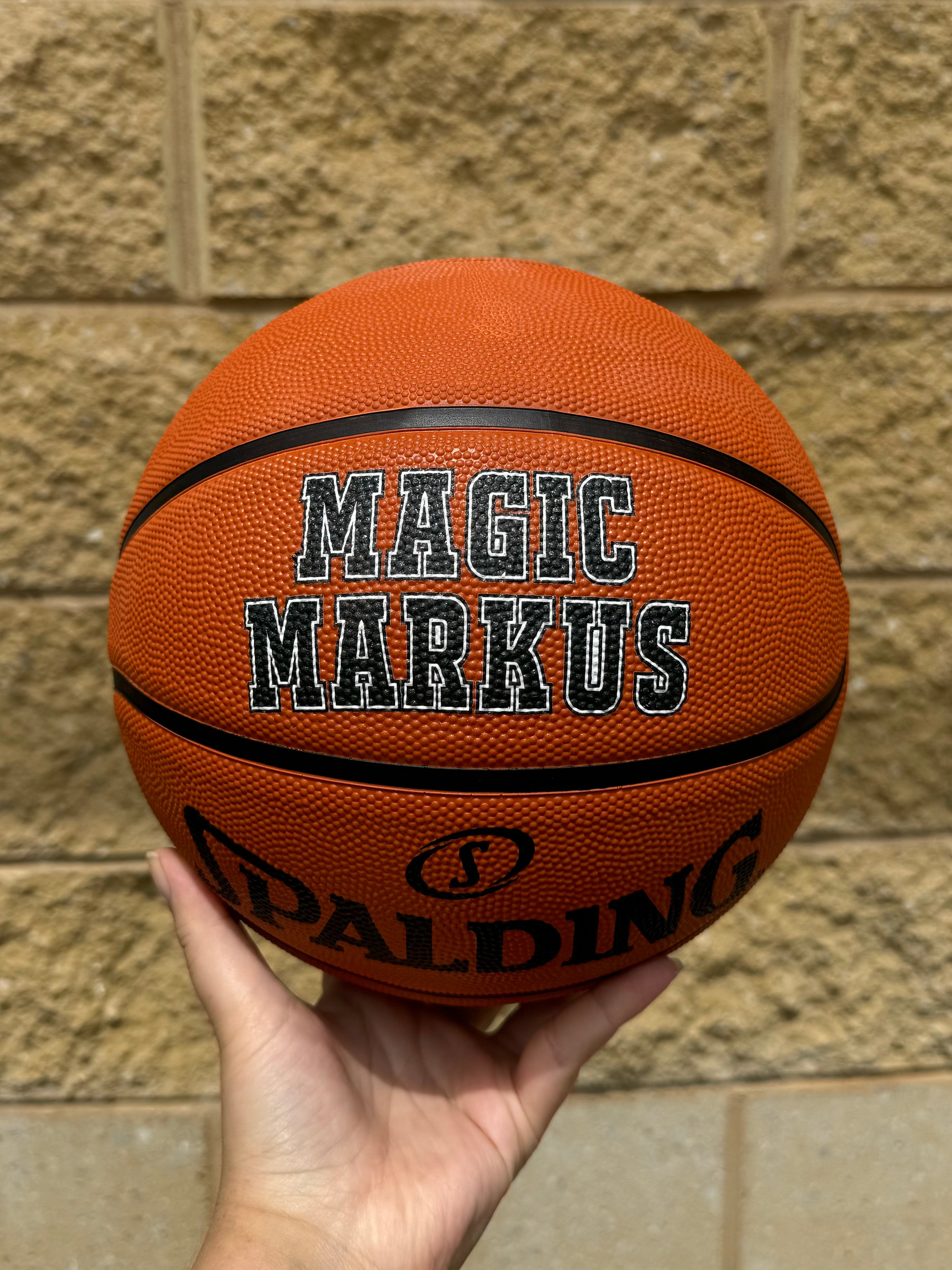 Personalised Spalding Rubber Basketball (Size 4, 6) TF-150