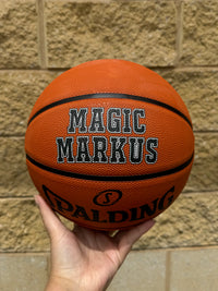 Load image into Gallery viewer, Personalised Spalding Rubber Basketball (Size 4) TF-150
