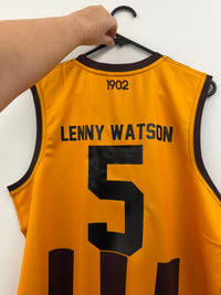 Load image into Gallery viewer, Personalised Hawthorn Hawks AFL Guernsey
