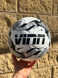Load image into Gallery viewer, Personalised Mi-Ball Black Soccer Ball (Size 3, 4, 5)
