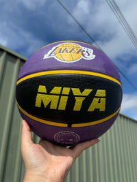 Load image into Gallery viewer, Personalised NBA Official LA Lakers Team Basketball (SIZE 7)
