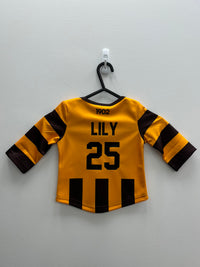 Load image into Gallery viewer, Personalised Hawthorn Hawks AFL Toddler Guernsey
