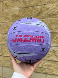 Load image into Gallery viewer, Personalised Gilbert Phoenix Netball Lilac (SIZE 5)

