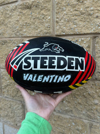 Load image into Gallery viewer, Personalised Penrith Panthers Official NRL Ball (Size 5)
