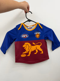 Load image into Gallery viewer, Personalised Brisbane Lions AFL Toddler Guernsey
