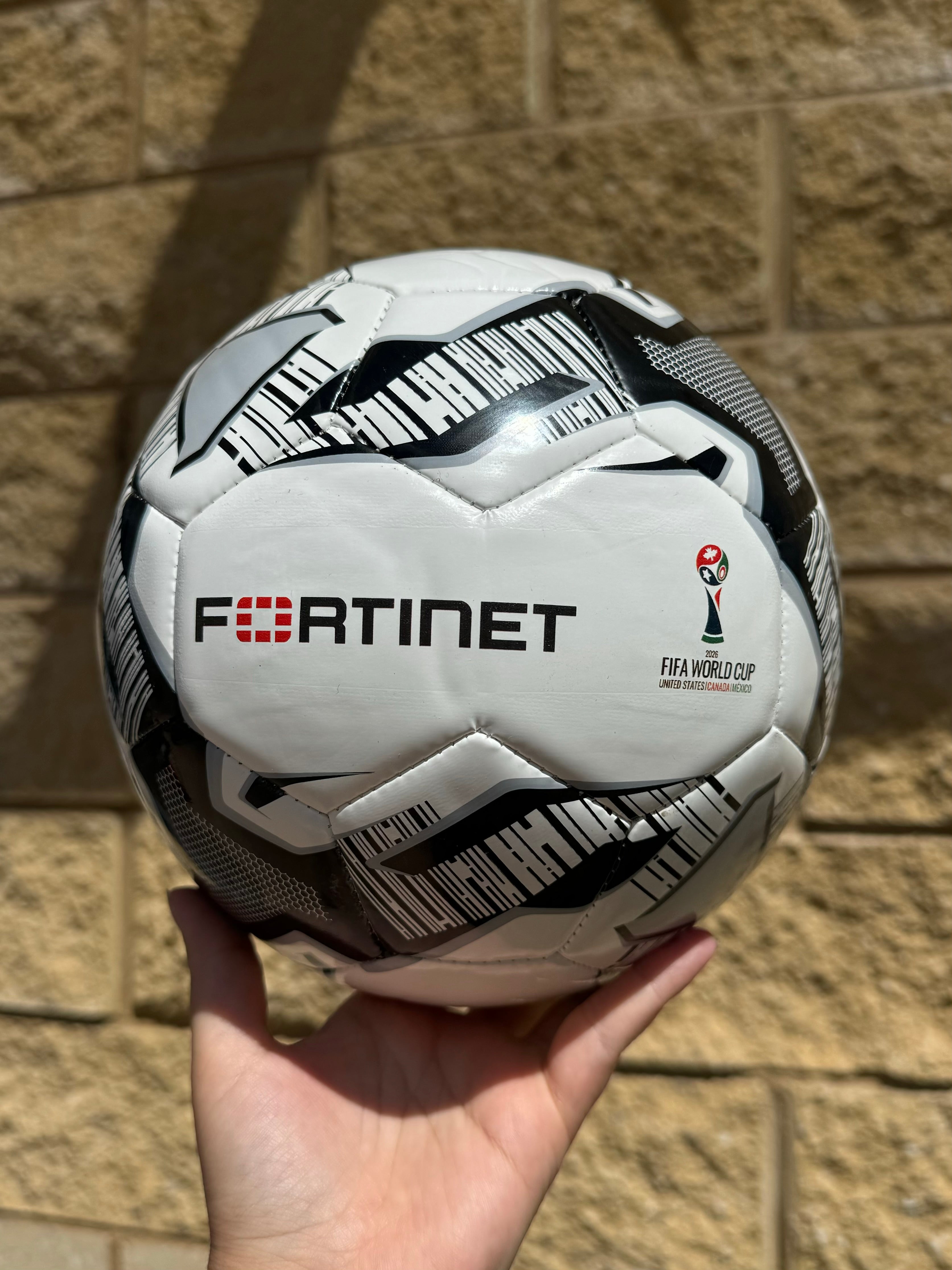 Personalised Mi-Ball Black Soccer Ball (Size 3, 4, 5)
