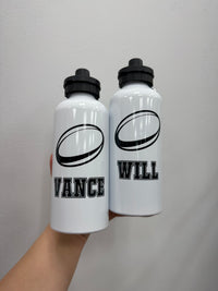 Load image into Gallery viewer, Personalised Rugby League Drink Bottles

