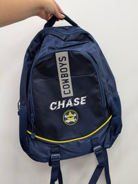 Load image into Gallery viewer, Personalised North QLD Cowboys Official NRL Backpack
