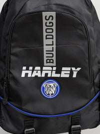 Load image into Gallery viewer, Personalised Canterbury Bulldogs Official NRL Backpack
