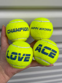 Load image into Gallery viewer, Personalised Slazenger Tennis Balls (4 Pack)
