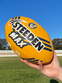 Load image into Gallery viewer, Personalised Parramatta Eels Official NRL Ball (Size 5)
