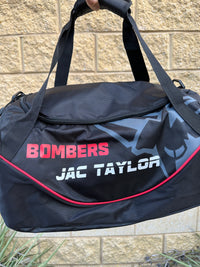 Load image into Gallery viewer, Personalised Essendon Bombers Official AFL Sports Bag
