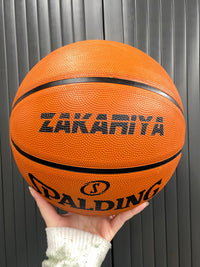 Load image into Gallery viewer, Personalised Spalding TF-50 Rubber Basketball (Size 5, 6 &amp; 7)
