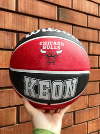 Load image into Gallery viewer, Personalised NBA Official Chicago Bulls Team Basketball (Size 7)
