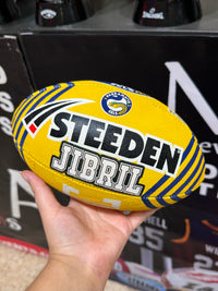 Load image into Gallery viewer, Personalised Parramatta Eels Official NRL Ball (11inch mini ball)
