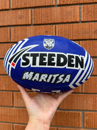 Load image into Gallery viewer, Personalised Canterbury Bulldogs Official NRL Ball (Size 5)
