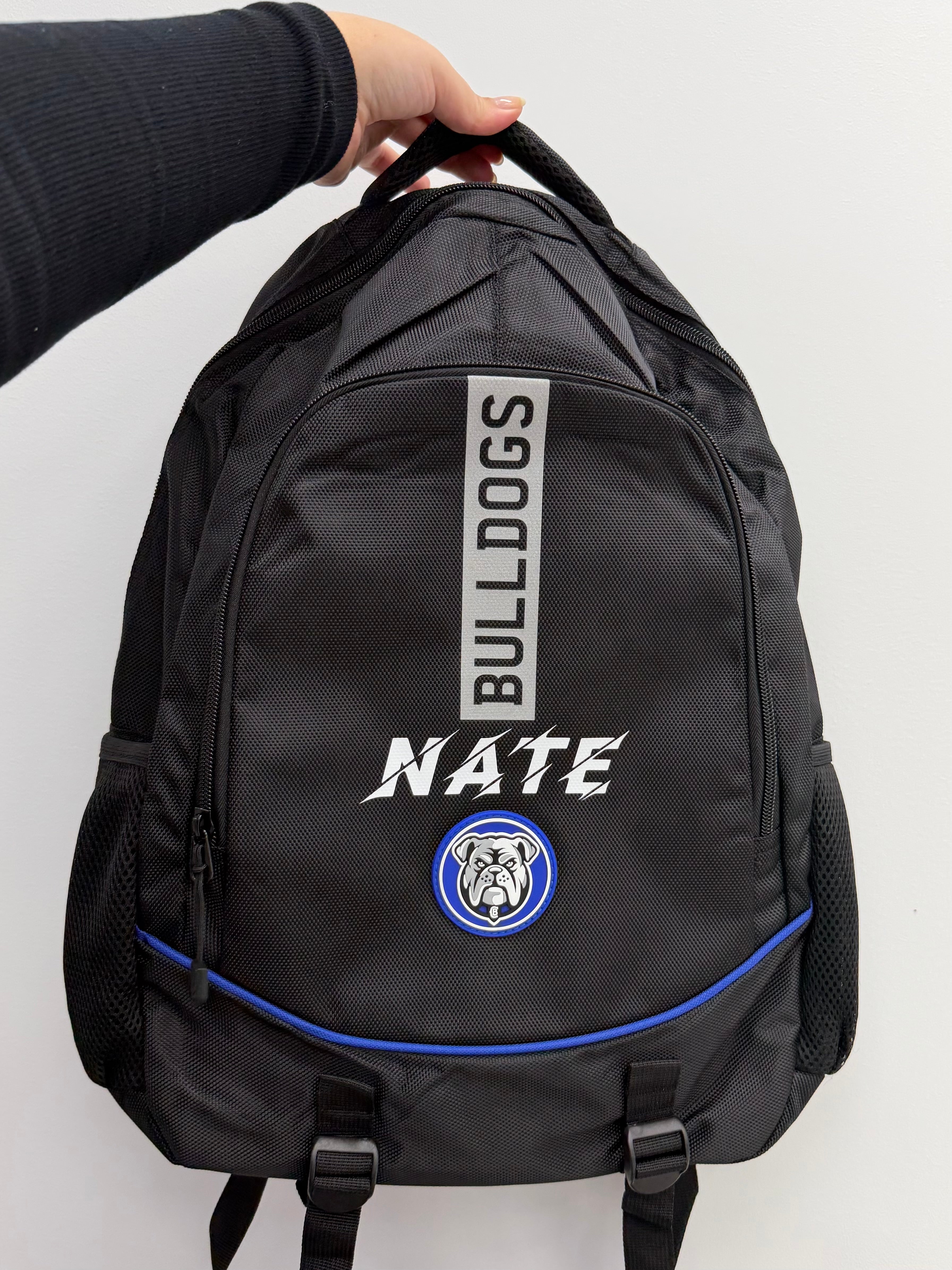 Personalised Canterbury Bulldogs Official NRL Backpack