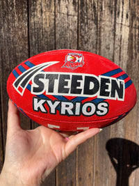 Load image into Gallery viewer, Personalised Sydney Roosters Official NRL Ball (11inch mini ball)
