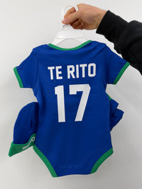 Load image into Gallery viewer, Personalised New Zealand Warriors NRL Lullaby 3pc Baby Gift Set
