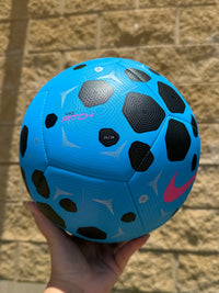 Load image into Gallery viewer, Personalised Blue Nike Pitch Ball (Size 4, 5)
