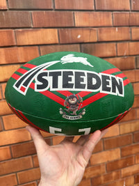 Load image into Gallery viewer, Personalised South Sydney Rabbitohs Official NRL Ball (Size 5)
