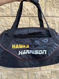 Load image into Gallery viewer, Personalised Hawthorn Hawks Official AFL Sports Bag
