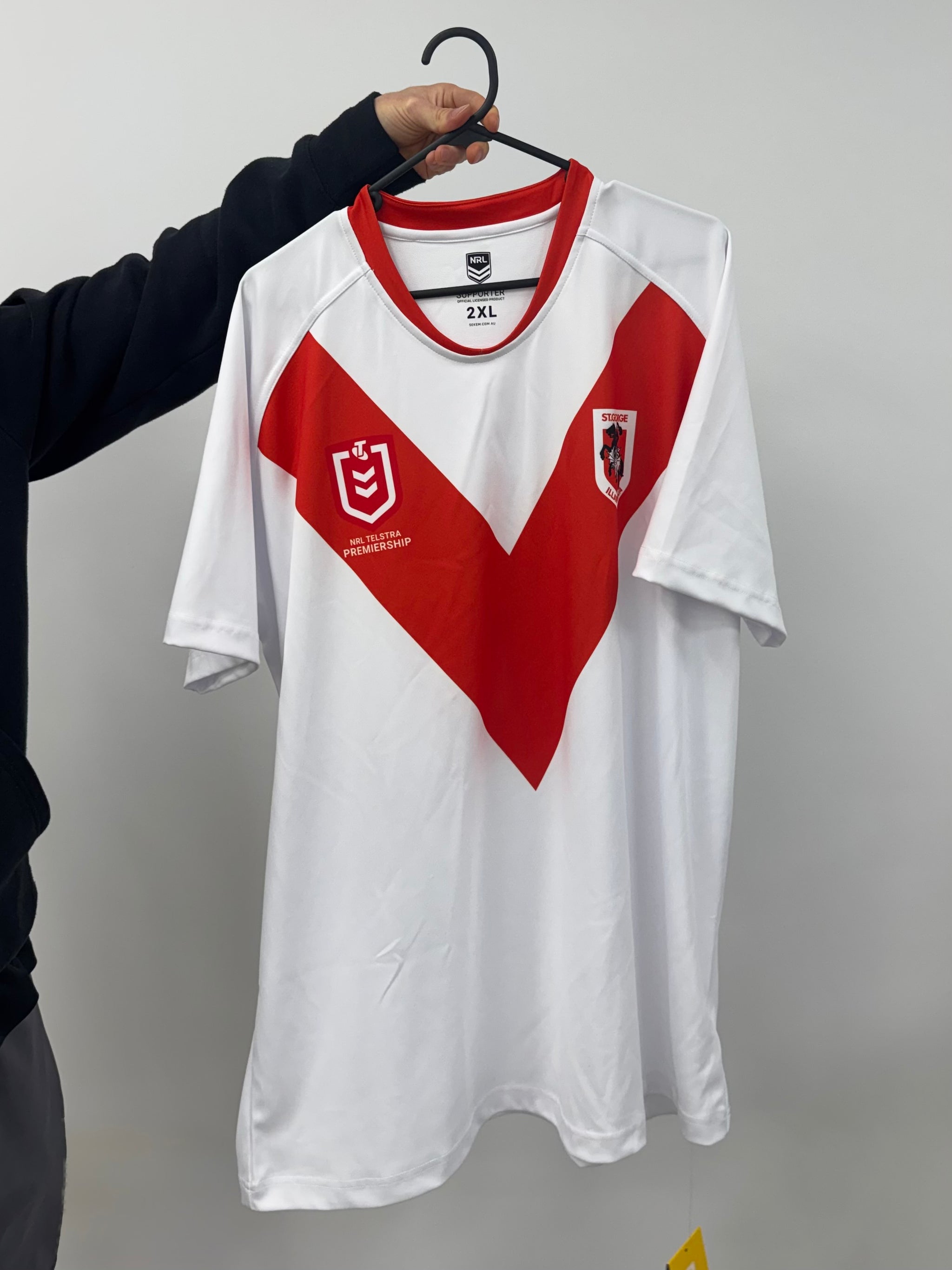 Personalised St George Dragons NRL Jersey | NPA Events Australia