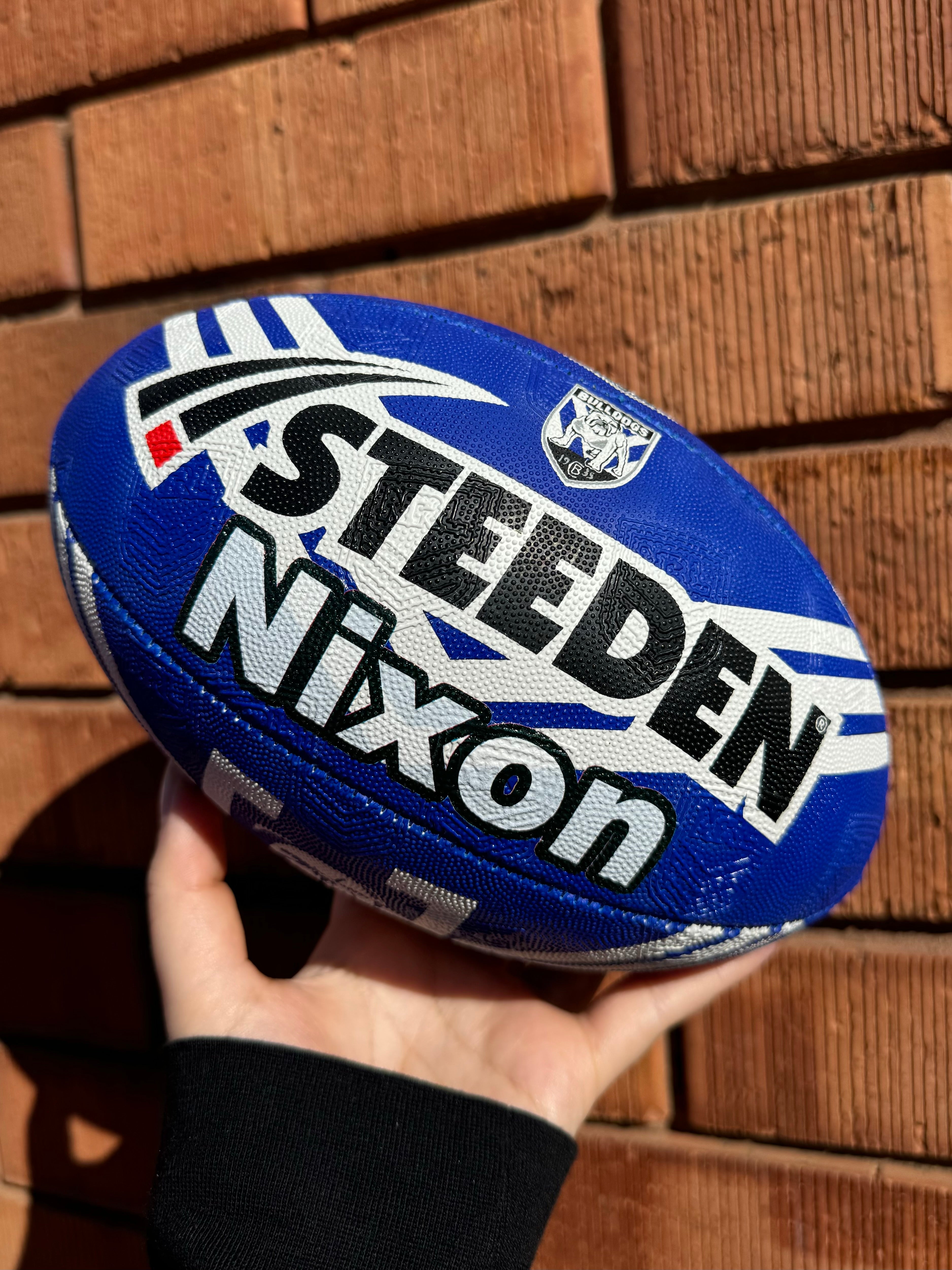 Personalised Official NRL Team balls (11inch mini ball)