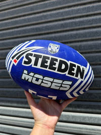 Load image into Gallery viewer, Personalised Canterbury Bulldogs Supporter Bundle (Official Jersey + Ball Pack)
