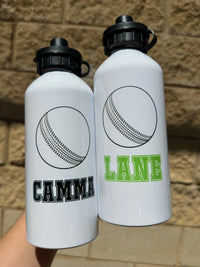 Load image into Gallery viewer, Personalised Cricket Drink Bottles
