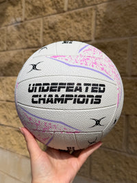 Load image into Gallery viewer, Personalised Gilbert Phoenix Netball White (SIZE 5)
