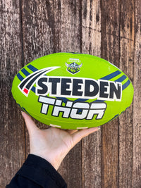 Load image into Gallery viewer, Personalised Canberra Raiders Official NRL Ball (Size 5)
