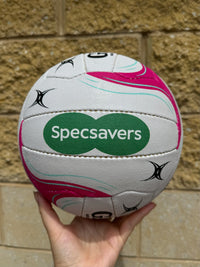 Load image into Gallery viewer, Personalised Gilbert 2025 Gripsure Match Netball (SIZE 5) - 7 Day Dispatch
