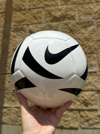Load image into Gallery viewer, Personalised White Nike Pitch Ball (Size 4, 5)
