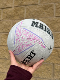 Load image into Gallery viewer, Personalised Gilbert Phoenix Netball White (SIZE 5)
