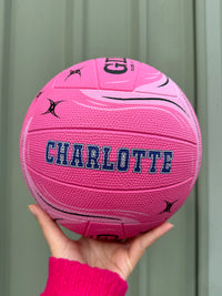 Load image into Gallery viewer, Personalised Gilbert Phoenix Netball Pink (SIZE 4, 5)
