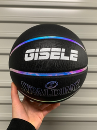 Load image into Gallery viewer, Personalised Spalding Irisedcent  Composite leather TF Basketball - (Size 6, 7)
