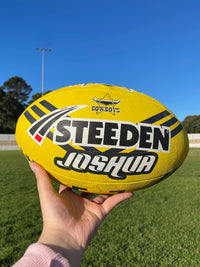 Load image into Gallery viewer, Personalised North Qld Cowboys Official NRL Ball (Size 5)
