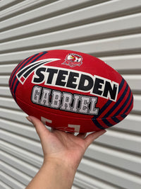 Load image into Gallery viewer, Personalised Sydney Roosters Official NRL Ball (Size 5)
