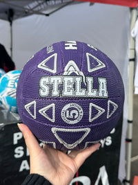Load image into Gallery viewer, Personalised Hart Fuse Purple Netball (SIZE 4, 5)
