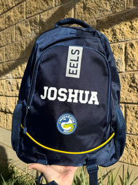 Load image into Gallery viewer, Personalised Parramatta Eels Official NRL Backpack
