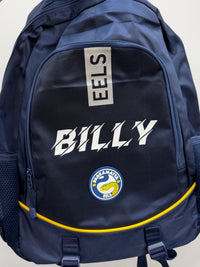 Load image into Gallery viewer, Personalised Parramatta Eels Official NRL Backpack
