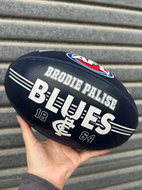 Load image into Gallery viewer, Personalised AFL Official Carlton FC Blues Club Football (Size 5)
