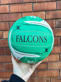 Load image into Gallery viewer, Personalised Gilbert Exo Teal Netball (SIZE 5)

