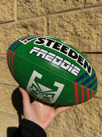 Load image into Gallery viewer, Personalised New Zealand Warriors Official NRL Ball (Size 5)
